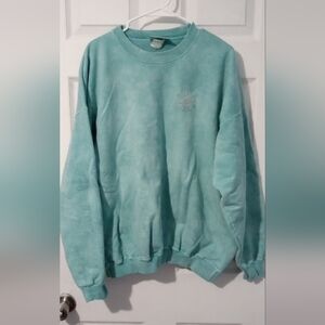 Hanes Teal Cotton Sweatshirt